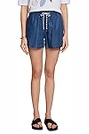 ESPRIT 053cc1c302 Pantalones Cortos de Jean, Azul Lavado Medio, 36 para Mujer