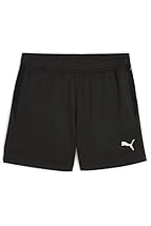 PUMA TeamGOAL Training Short Wmn, Pantalones Cortos de Punto Adultos Unisex, Black- White-Flat Dark Gray, 658645