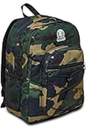 Invicta Mochila Doble Compartimiento DIAL MIX 2 FANTASY GRS, Verte Camoflaje - Mochila de Negocio, Trabajo, Diario, Viaje, Escolares, para hombres, mujeres y adolescentes - Mochila Viaje
