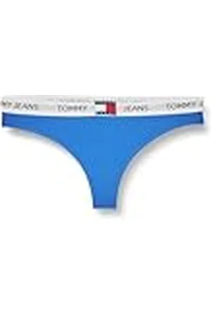 Tommy Hilfiger Tanga para Mujer, Azul (Empire Blue), XL