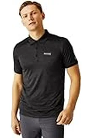 Regatta Camiseta Remex II, Absorbente, de Secado rápido y Cuello con Botones