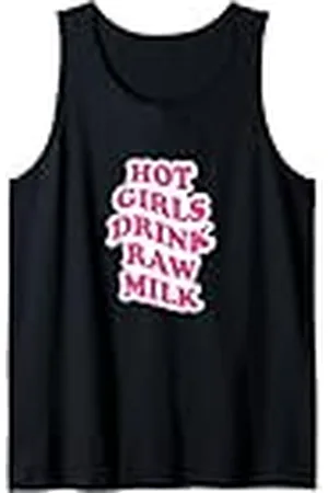 Original Cheddar Chicas calientes beben leche cruda Camiseta sin Mangas