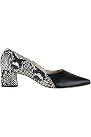 Högl Högl Feminity, Zapatos de Tacón Mujer, Multicolor (Schwarz/Grey 0160), 37 EU