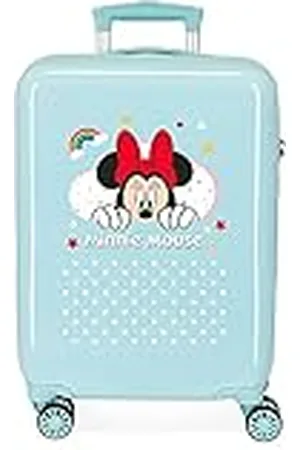 Disney Minnie Rainbow Maleta de cabina Verde 37x55x20 cms Rígida ABS Cierre de combinación lateral 34L 2,66 kgs 4 ruedas dobles 0