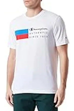 Champion Camiseta de Manga Corta Hombre Crewneck