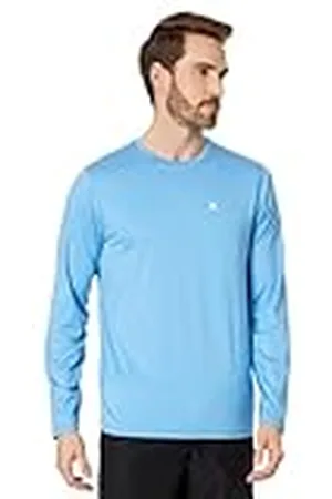 Hurley Everyday Hybrid UPF-Camiseta de Manga Larga Camisa de protección de Sarpullido, , XL para Hombre