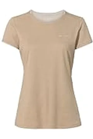 Vaude Camiseta Esencial para Mujer – Camiseta Deportiva de Secado rápido y fácil de Limpiar, Transpirable para Exteriores con Cuello Redondo, Ideal para Viajes en Bicicleta, Senderismo y Trekking
