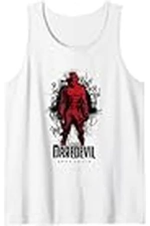 Daredevil Born Again Graffiti Part Red Camiseta sin Mangas