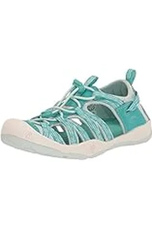 Keen Moxie, Sandalias Unisex niños, Azul (Waterfall/Blue Glass), 27/28 EU
