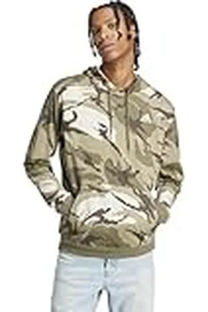 adidas Hombre Seasonal Essentials Camouflage Hoodie, , L