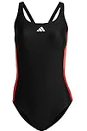 adidas HY5893 BOS CB Suit Bañador Mujer Black/Bright Red, 36