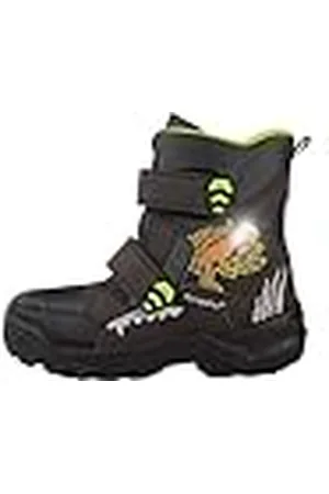 Lurchi 63L1033015, Botas para Nieve, Black-Neon Yellow, 27 EU Ancho
