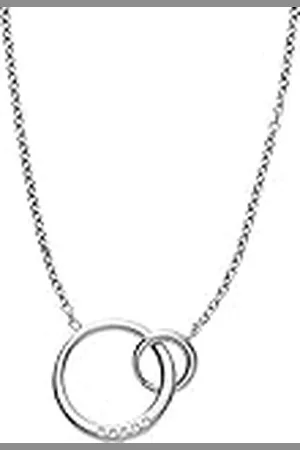 Skagen Collar Para Mujer Kariana, 16 mm X 16 mm X 1.7 mm Colgante Collar Plateado De Acero Inoxidable, SKJ1053040