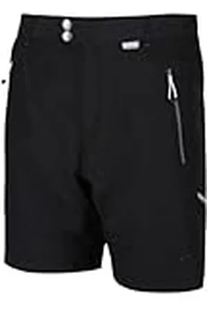 Regatta Sungari II - Pantalón Corto De Senderismo De Tejido Ligero Repelente Al Agua con Protección UV Shorts, Hombre, Black, 44"