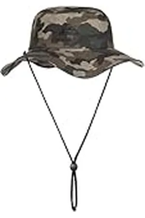 Quiksilver Bushmaster Sun Protection Floppy Visor Bucket Hat Gorro/Sombrero, , XXL para Hombre