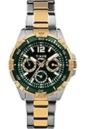 Timex Reloj Classic Premium para hombres 44.5mm con brazalete de acero inoxidable TW2V78700