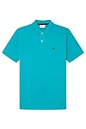 Springfield SPRINGFILED, Hombre, Polo Básico Piqué, Turquoise, XS