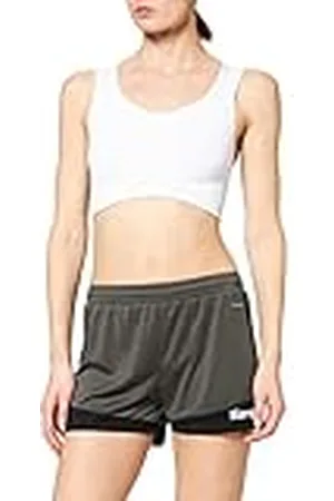 Kempa Emotion 2.0 Shorts Women Shorts de Juego para Mujer, Mujer, Antracita/Negro, L