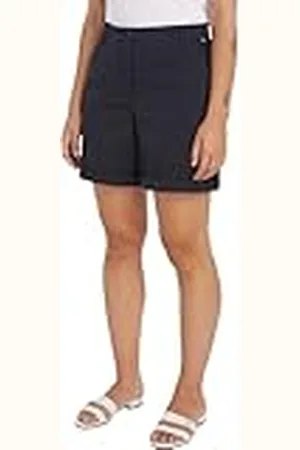 Tommy Hilfiger Pantalones cortos chinos Mujer Chino Short Mom fit, Blau (Azul), 36