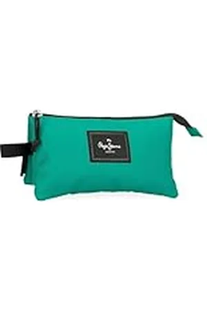 Pepe Jeans Aris Evergreen Estuche Triple 22x12x5 cms Poliéster by Joumma Bags
