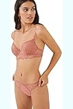 Women secret Sujetador Push Up Multiescotes, Naranja, 85C para Mujer