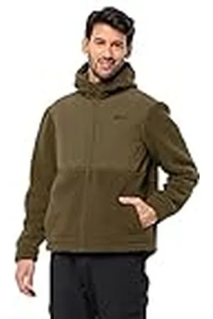 Jack Wolfskin Felslicht Hooded Jkt M Chaqueta de Forro Polar, , XL para Hombre