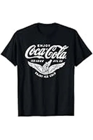 Coca-Cola Alas retro Enjoy Ice Cold de Coca Cola Camiseta