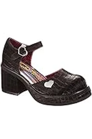 Irregular Choice Fiebre Nocturna, Oxford Mujer, Black, 40 EU