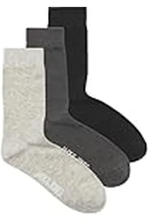 JACK & JONES Calcetines Rafael para hombre (paquete de 3) - 41-46