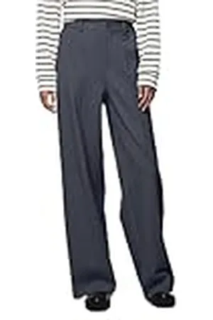 Pieces® Pccamil HW Wide Pant Noos Pantalones, Ombre Blue, XS / 32L para Mujer