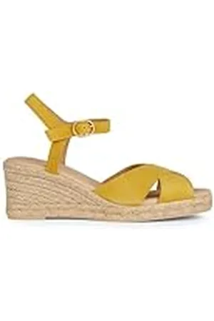 Geox D Gelsa Low C, Sandalia de cuña, , 40 EU