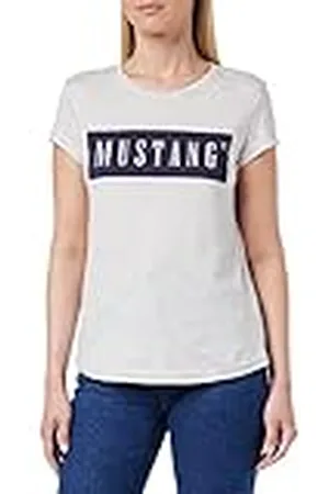 Mustang Alina C Logo Tee Camiseta,Mujer, ,M