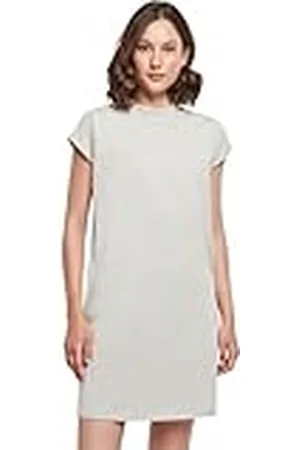 Build Your Brand Vestido para Mujer con Hombros extendidos, , XL