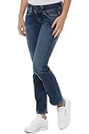 Pepe Jeans Venus Vaqueros para Mujer Regular Fit Tiro Bajo Authentic Rope, 25W / 32L