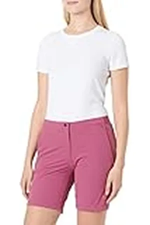 Jack Wolfskin Hilltop Trail Shorts W Pantalones Cortos, Cuarzo Violeta, 40 para Mujer