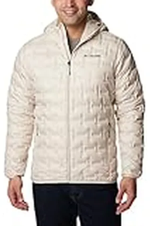 Columbia Delta Ridge Down Hooded Jacket, Chaqueta De Plumas Acolchada Con Capucha para Hombre, , Talla XL