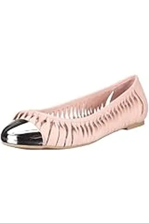 Buffalo London 210-5068 Paradise Leather Black 01 117209 - Bailarinas de Cuero para Mujer, Color , Talla 37