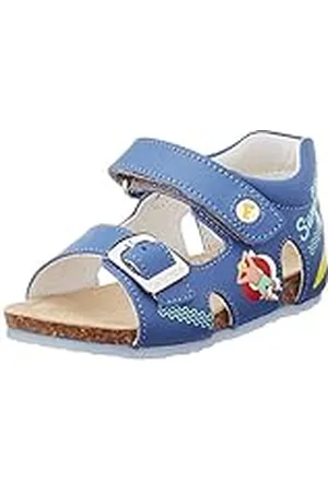 Falcotto Split, Sandalia, Azul (Light Blue), 18 EU
