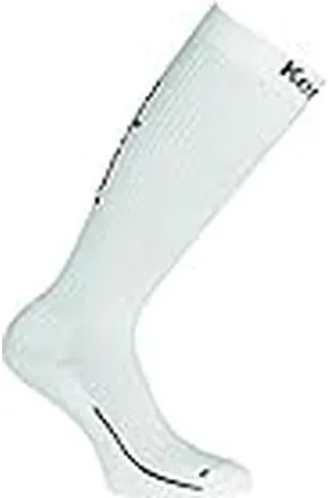 Kempa Long Socks Medias de Equipaciones, Sin género, Blanco/Negro, 31-35