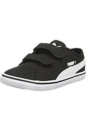 PUMA Elsu V2 CV V - Zapatillas De Deporte para Exterior Niños-Niñas, Negro (Noir (Black/White/Gum)), 26