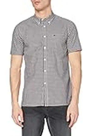 Merc London Of London - Camisa de Manga Corta con Cuello con Botones para Hombre, Color , Talla s