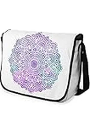 Bonamaison – Bolsas de Mensajero con Pulsera Negra para Estudiantes, Mochilas Escolares para niñas y niños, 29 x 36 cm