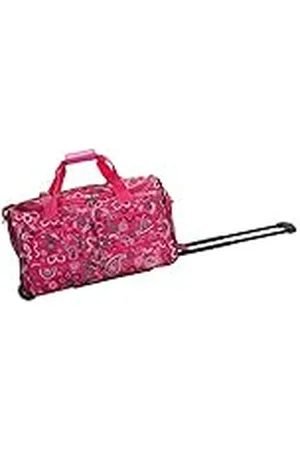 Rockland Bolsa de Lona rodante, , 55,88 cm, Bolsa de Viaje con Ruedas