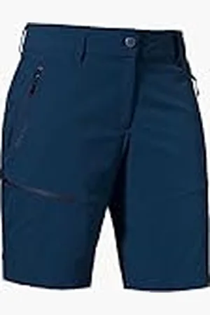 Schöffel Pantalones cortos Toblach2 para mujer, ligeros y refrescantes, pantalones cortos de senderismo con tejido elástico, pantalones versátiles para exteriores con ajuste óptimo y bolsillos prácticos