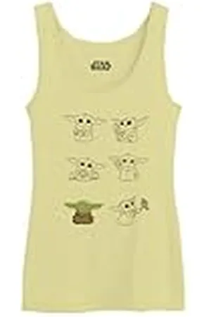 STAR WARS Woswmantk006 Camiseta de Tirantes para, , XS para Mujer