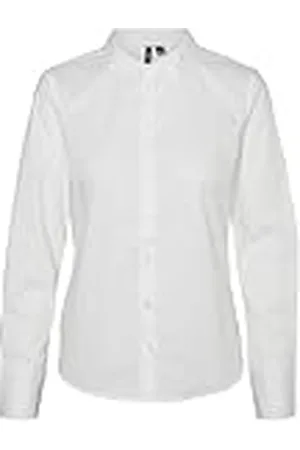 VERO MODA Vmanna LS Fitted Shirt Wvn Ga Noos Blusa de Manga Larga, , XL Mujeres