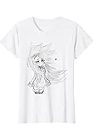 Alé Chica de pelo largo - Camisa de anime - Diseño dibujado a mano Camiseta