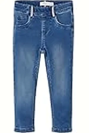 NAME IT Nmfsalli Slim Dnm Legging 1380-To Noos Leggings, , 104 para Niñas