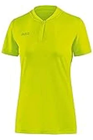 Jako Prestige Polo para Mujer, Talla 38, Amarillo
