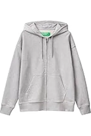 Benetton Chaqueta C/CAPP M/L 3j68u5001 Sudadera sin Capucha, , S para Hombre